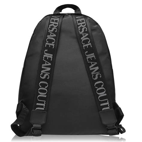 versace rucksack schwarz|Versace belt backpack.